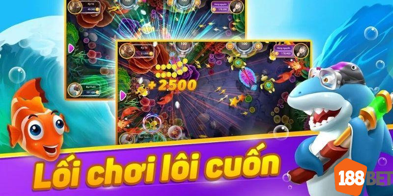 Luật chơi game bắn cá cơ bản tại nhà cái 188Bet