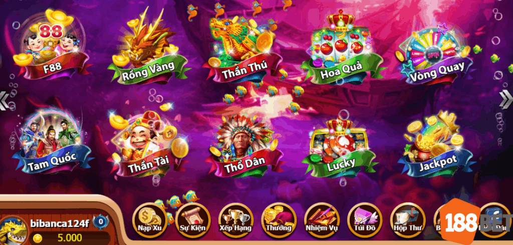 Hướng dẫn cách chơi Vua bắn cá tại 188Bet cho người chơi mới